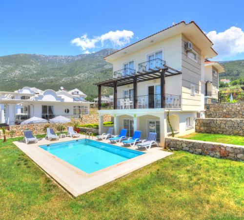 Villa Akkaya, Fethiye, Ovacık'da 8 Kişilik Özel Havuzlu Kiralık Villa - Birebirvilla