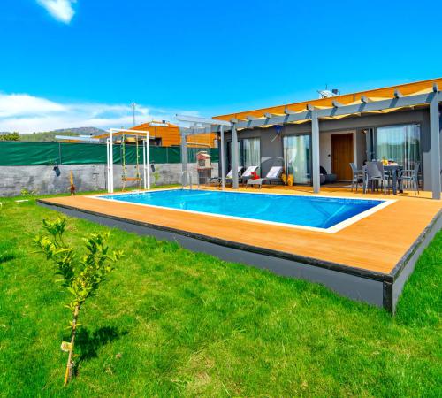 Villa Vera 8, Fethiye Çalış'da 1 Odalı Jakuzili Muhafazakar Villa - Birebirvilla