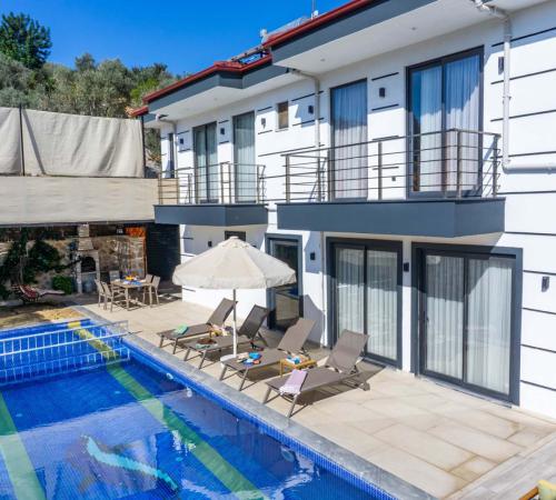 Villa Hanedan Uno, Kalkan Patara mevkiinde 4 Kişilik Lüks Villa - Birebirvilla