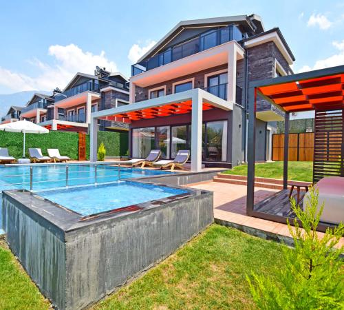 Villa Class 1, Ölüdeniz, Hisarönü'nde 3 Odalı Sauna ve Hamamlı Lüks Villa - Birebirvilla