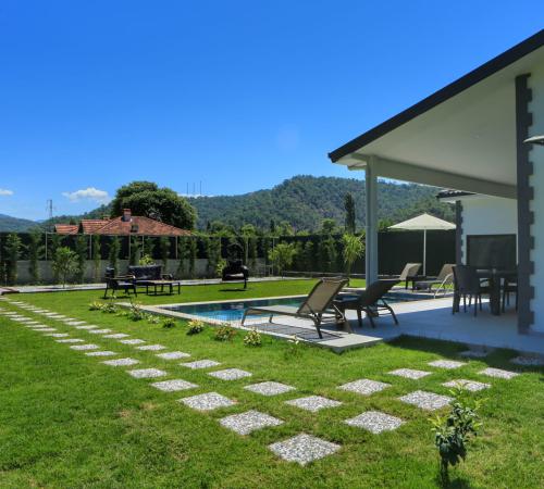 Villa Keyif 3, Fethiye İnlice'de 4 Kişilik Havuzu Korunaklı Tatil Villası - Birebirvilla