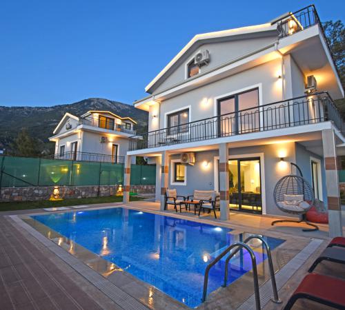 Villa Likya Dream 1, Fethiye, Ovacık'da 8 Kişilik Jakuzili Kiralık Villa - Birebirvilla
