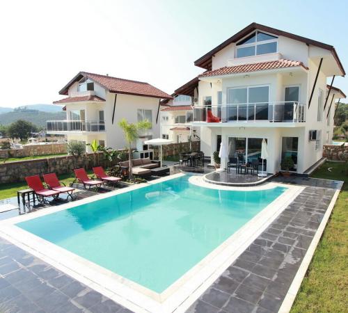 Villa Orka Walley, Fethiye Ovacık'da 4 Odalı 8 Kişilik Kiralık Villa - Birebirvilla