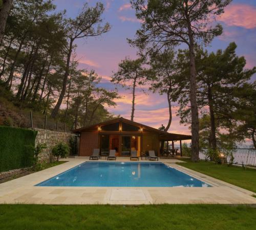 Villa Butterfly, Fethiye, Faralya'da 3 Odalı Deniz Manzaralı Villa - Birebirvilla