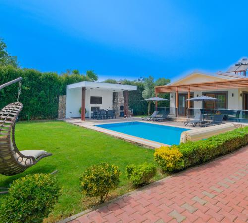 Villa Kart 1, Fethiye Kayaköy'de 2 Odalı Muhafazakar Kiralık Villa - Birebirvilla