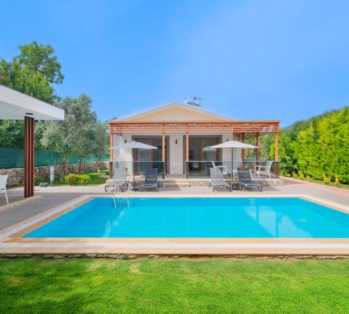 Villa Kart 2, Fethiye Kayaköy'de 2 Odalı Muhafazakar Kiralık Villa - Birebirvilla