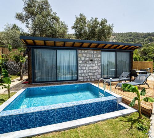 Villa Ways Duo, Fethiye, Faralya'da 2 Kişilik Deniz Manzaralı Villa - BirebirVilla