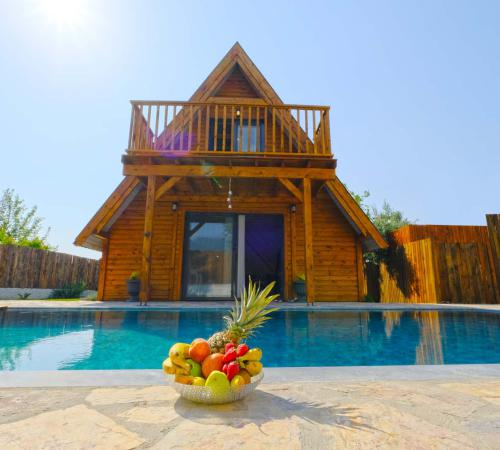 Villa Doya Duo, Fethiye Ölüdeniz'de 4 Kişilik muhafazakar Balayı Villası - Birebirvilla