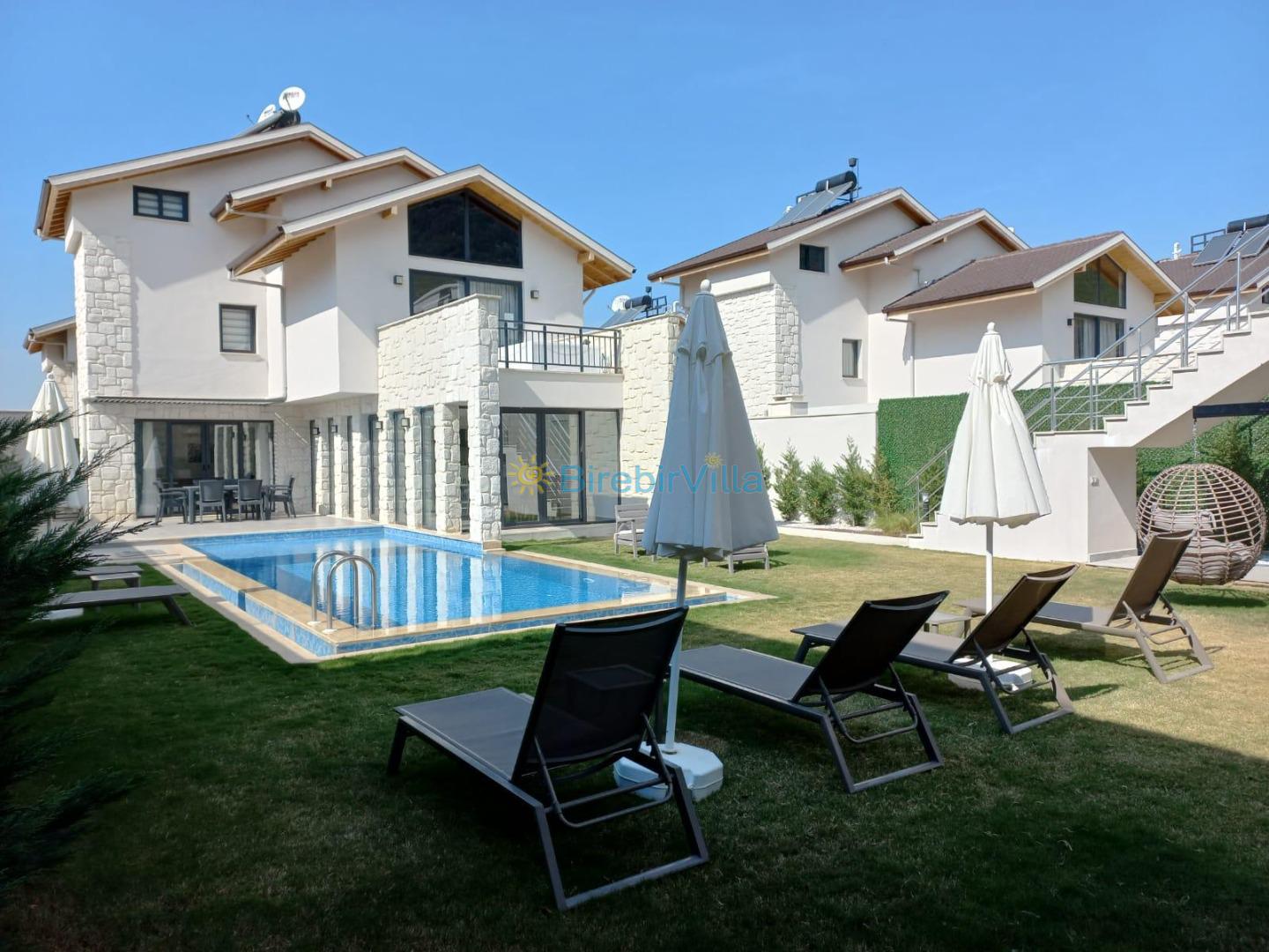 Villa Yalçın 3, Fethiye-Ovacık'da 4 Odalı Jakuzili Lüks Kiralık Villa ...